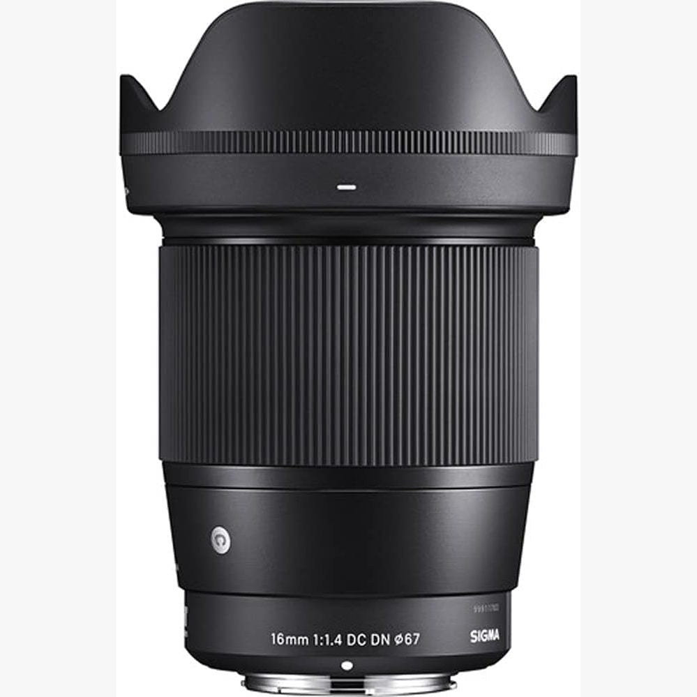 Sigma 16mm f1.4 DC DN Contemporary Lens for Sony E Black