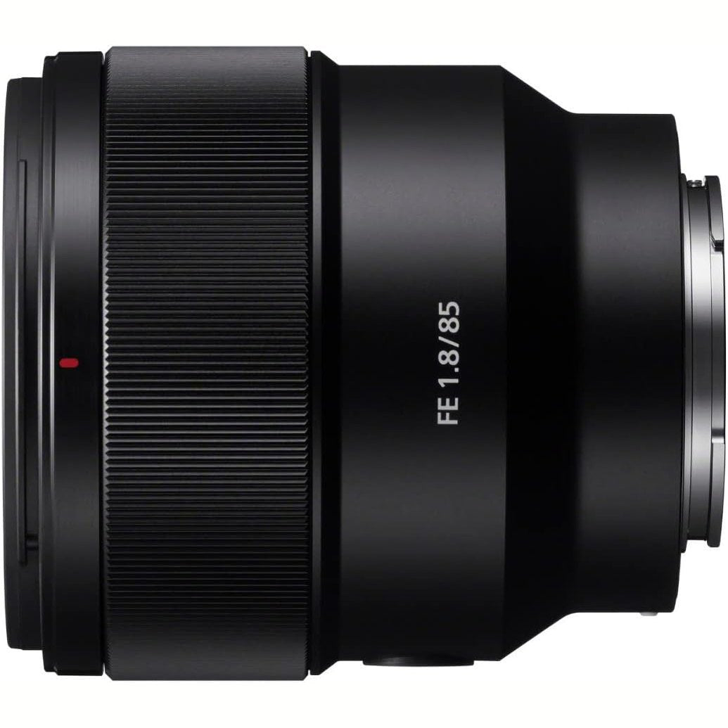 Sony Fe 85mm F1.8 Lens (SEL85F18/2), Black