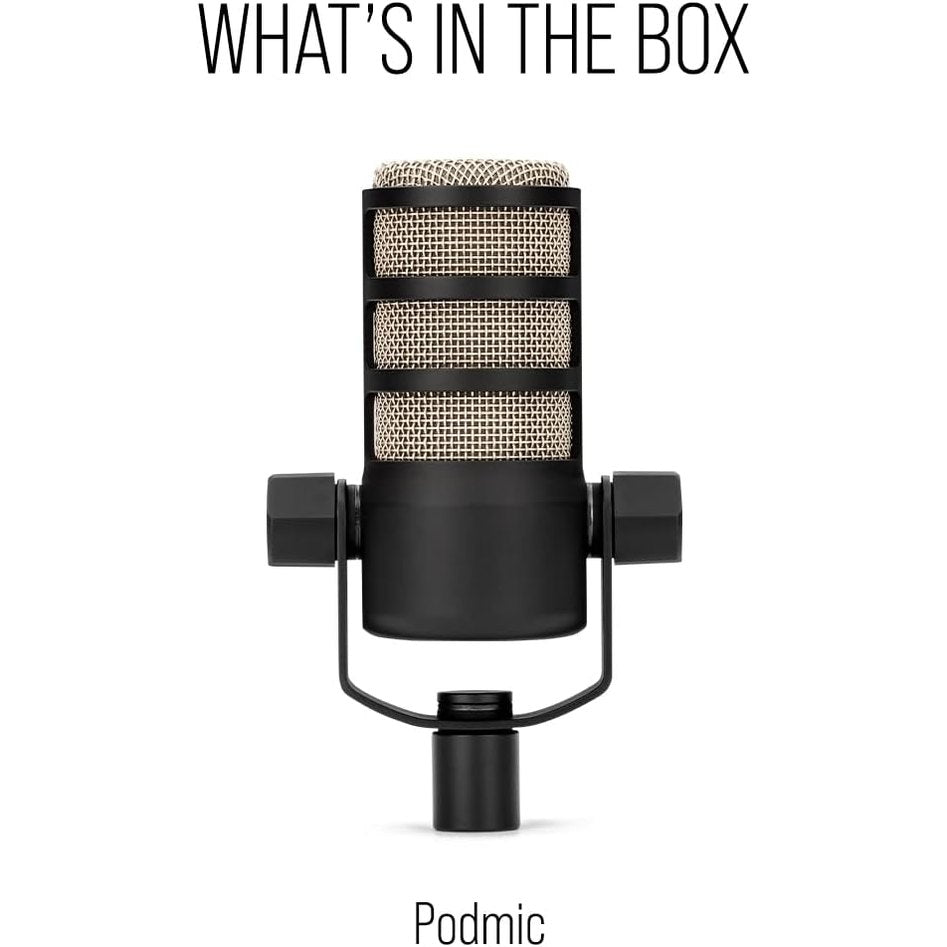 Rode PodMic Cardioid Dynamic Broadcast Microphone