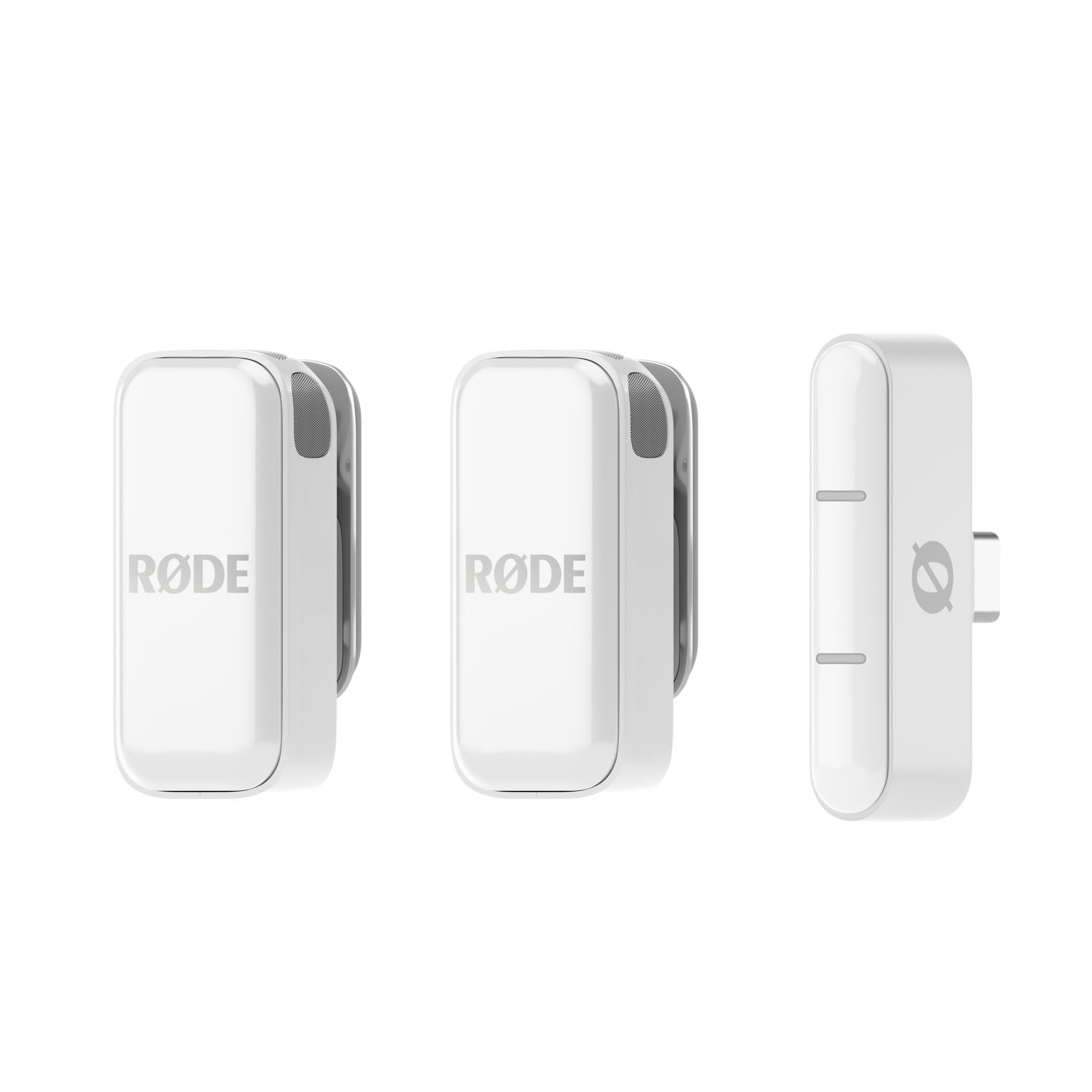 RØDE Wireless Microphone for Smartphone Content Creation - USB-C White