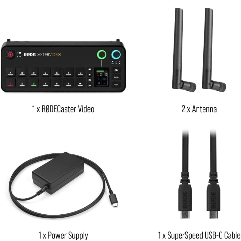 Rode Rodecaster Video and Audio