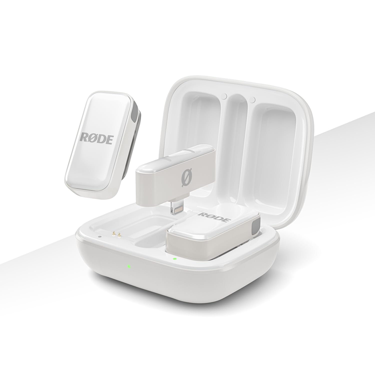 RØDE Wireless Microphone for Smartphone Content Creation - Lightning White