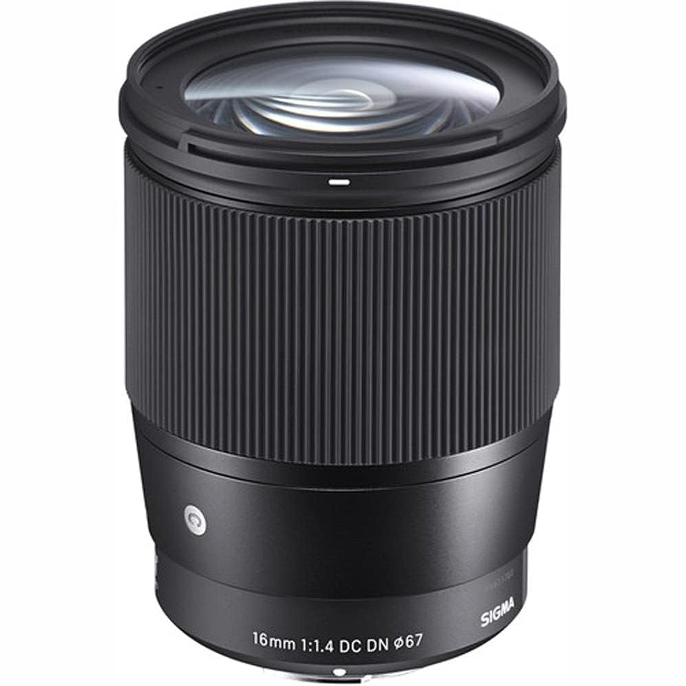 Sigma 16mm f1.4 DC DN Contemporary Lens for Sony E Black