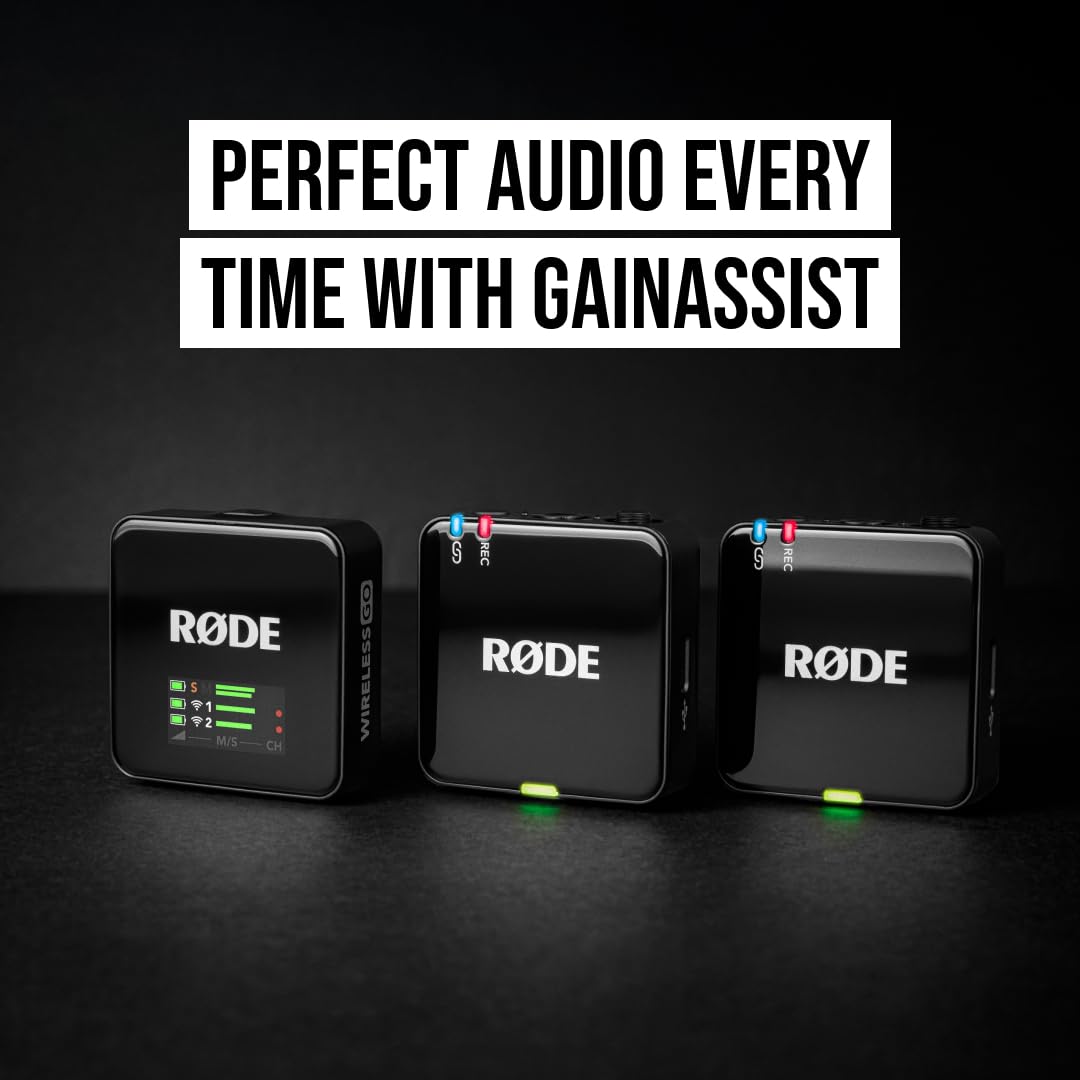 RØDE Wireless Microphone for Smartphone Content Creation - Lightning White
