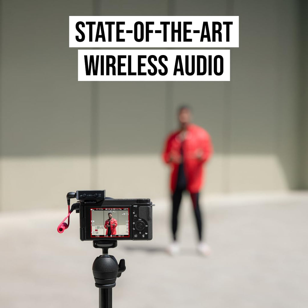 RØDE Wireless Microphone for Smartphone Content Creation - Lightning White