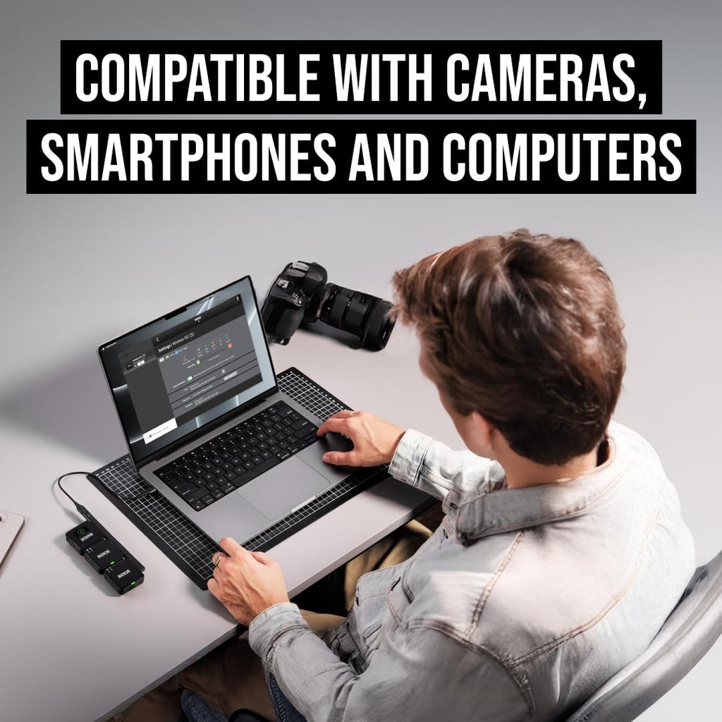RØDE Wireless Microphone for Smartphone Content Creation - Lightning White