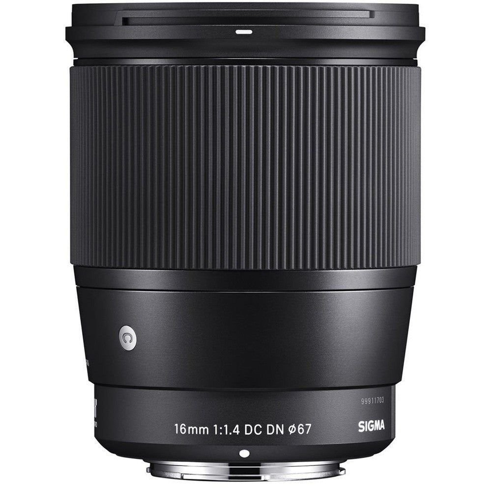 Sigma 16mm f1.4 DC DN Contemporary Lens for Sony E Black