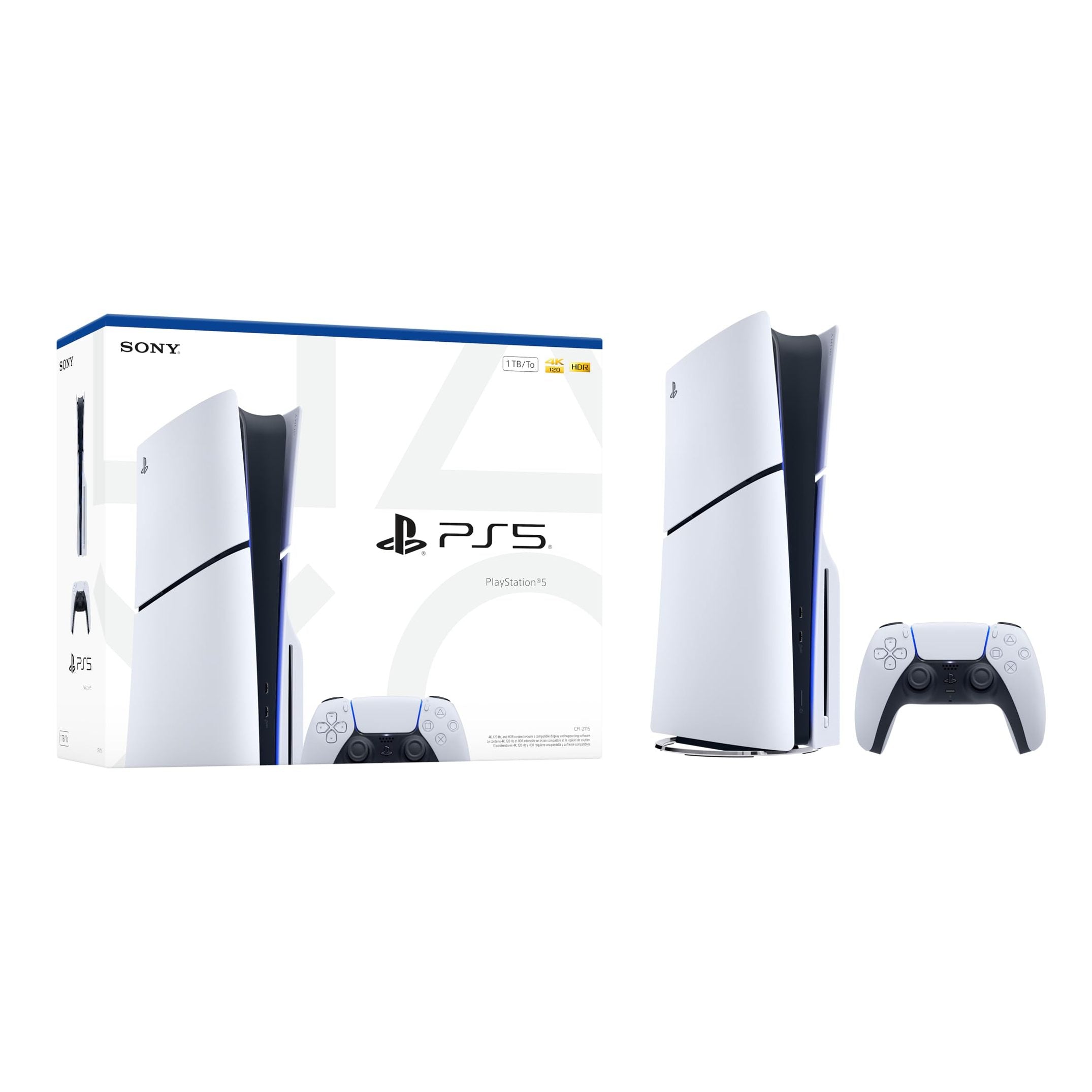 PlayStation 5 Disc Edition Console – 1TB