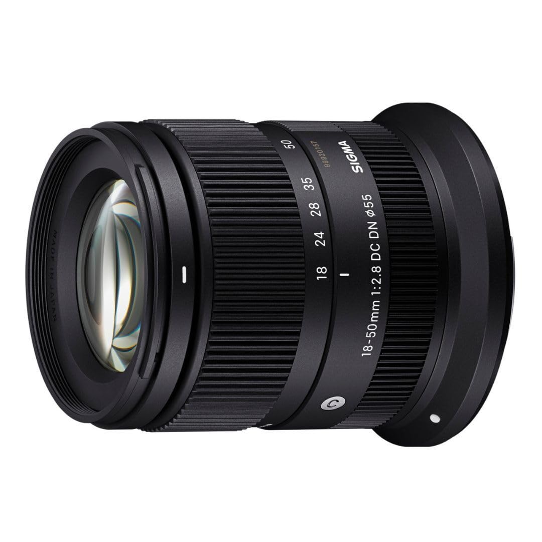 Sigma 18-50mm F2.8 DC DN Contemporary Lens for Canon RF Mount Mirrorless Cameras