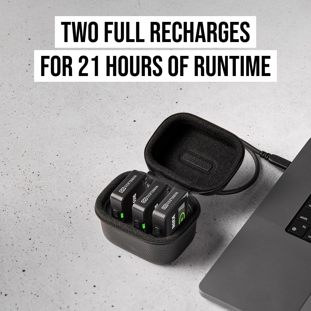 RØDE Wireless Microphone for Smartphone Content Creation - Lightning White