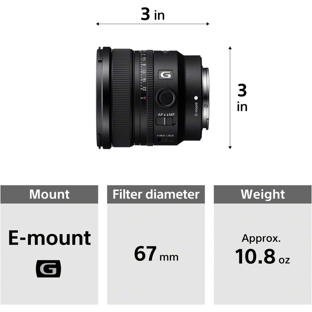 Sony FE 16mm f/1.8 G