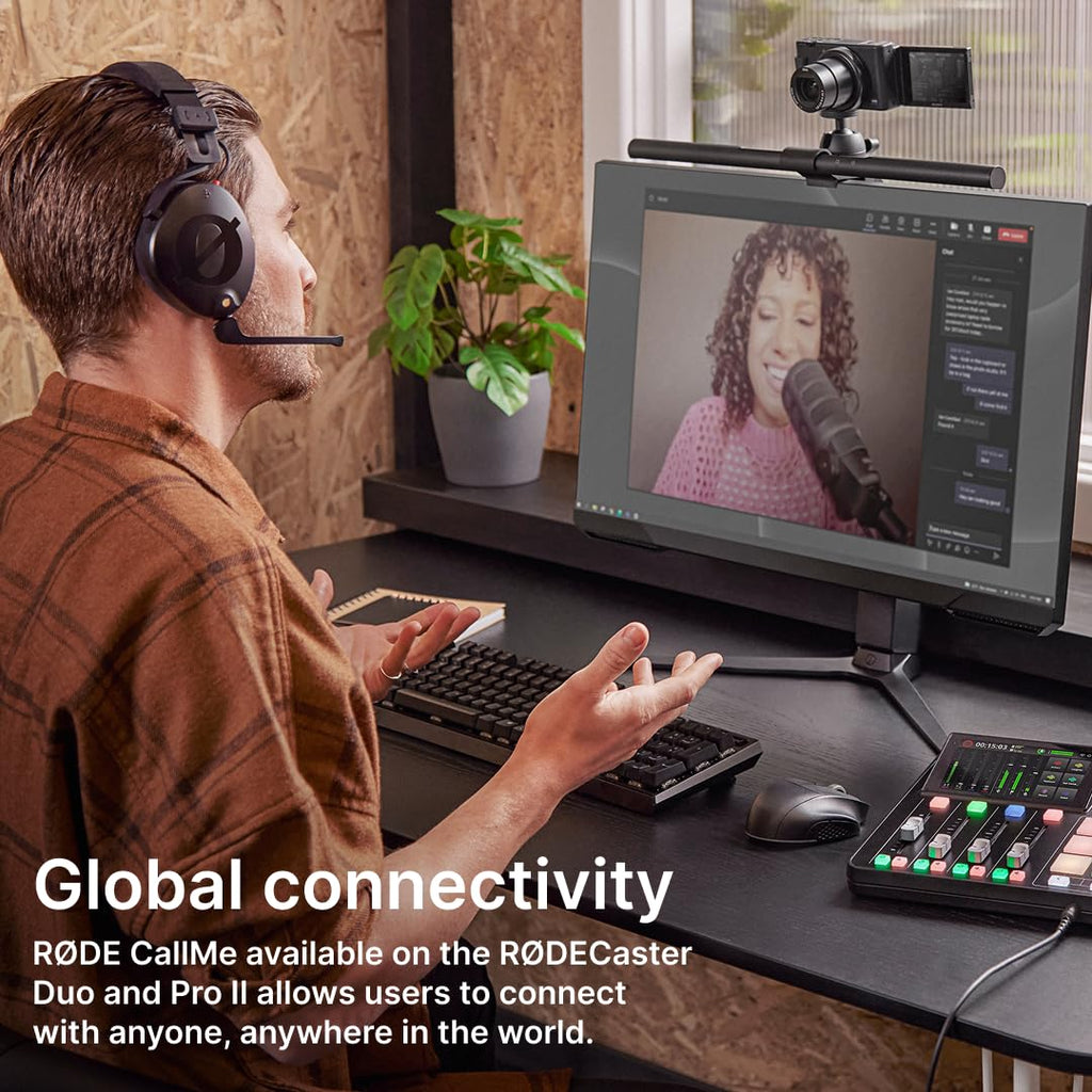 RØDE RØDECaster Duo All-in-One Production Solution for Podcasting, Streaming, Music Production and Content Creation