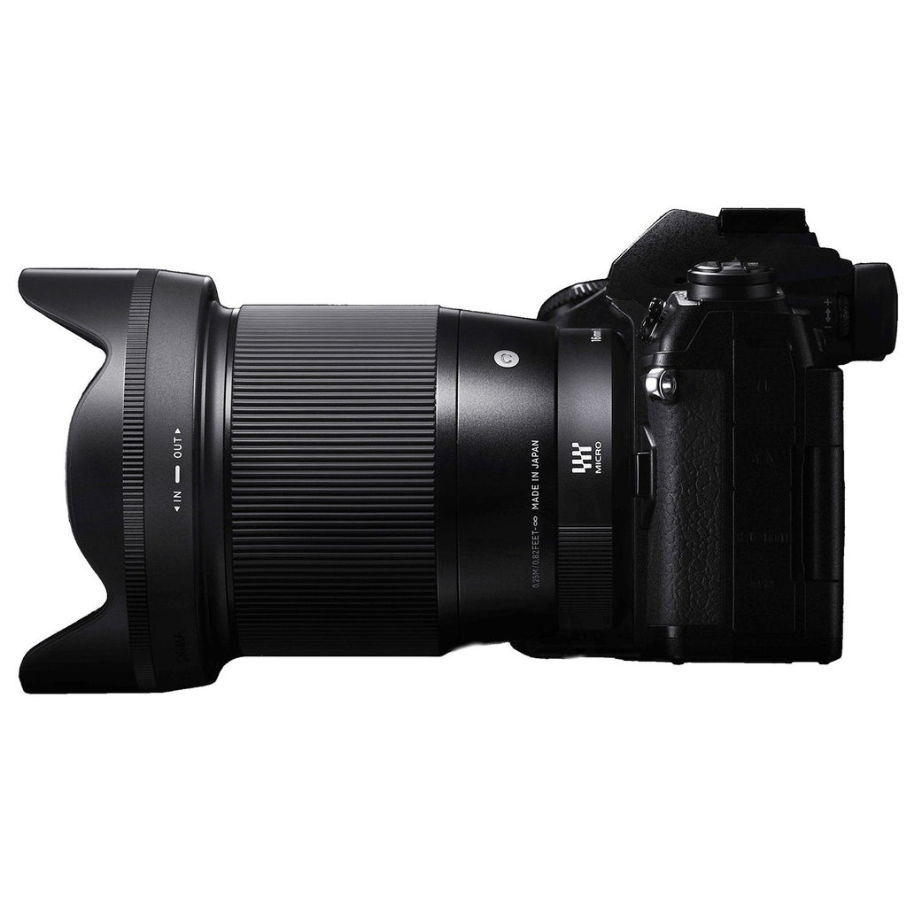 Sigma 16mm f1.4 DC DN Contemporary Lens for Sony E Black