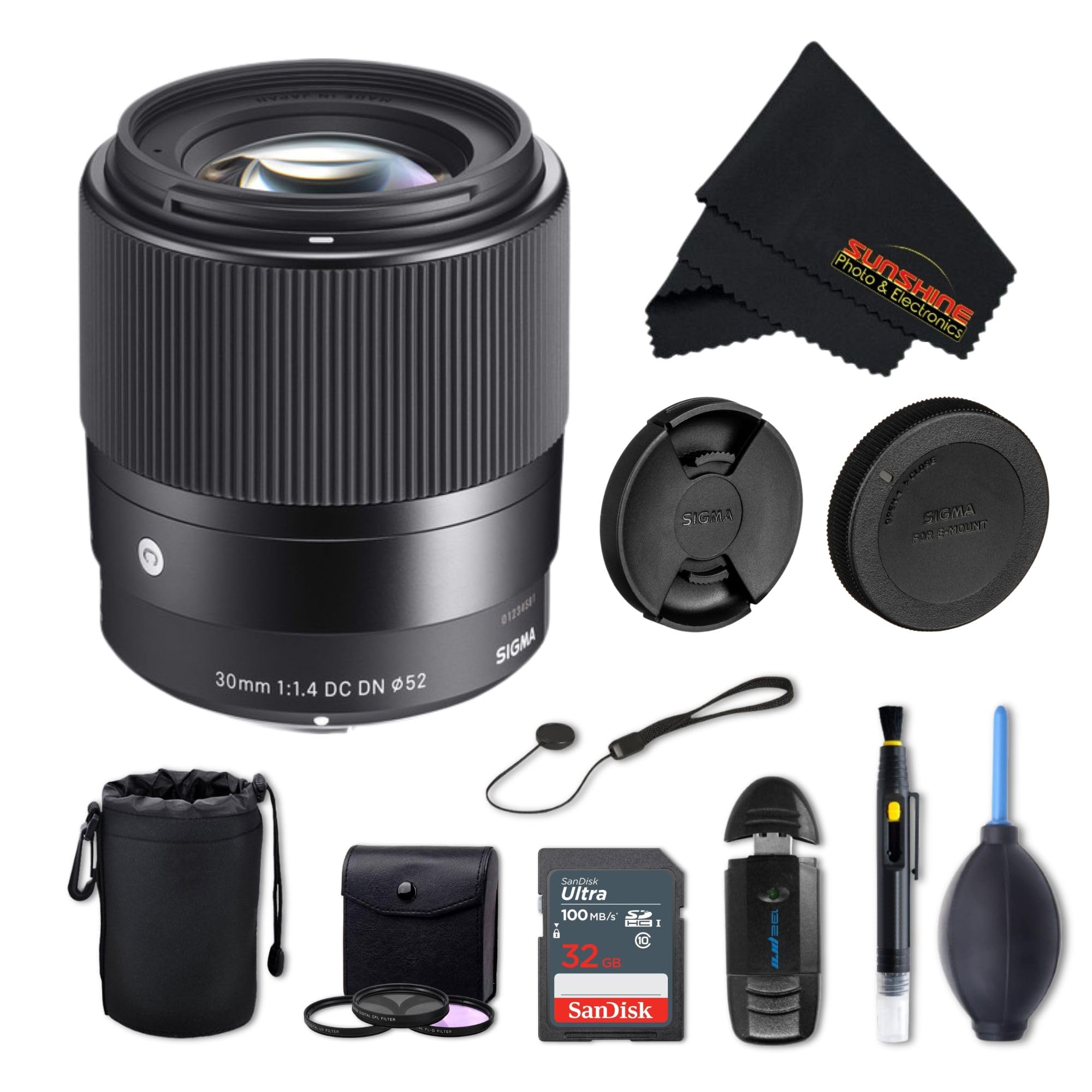 Sigma 30mm f/1.4 DC DN Contemporary Lens for Sony E