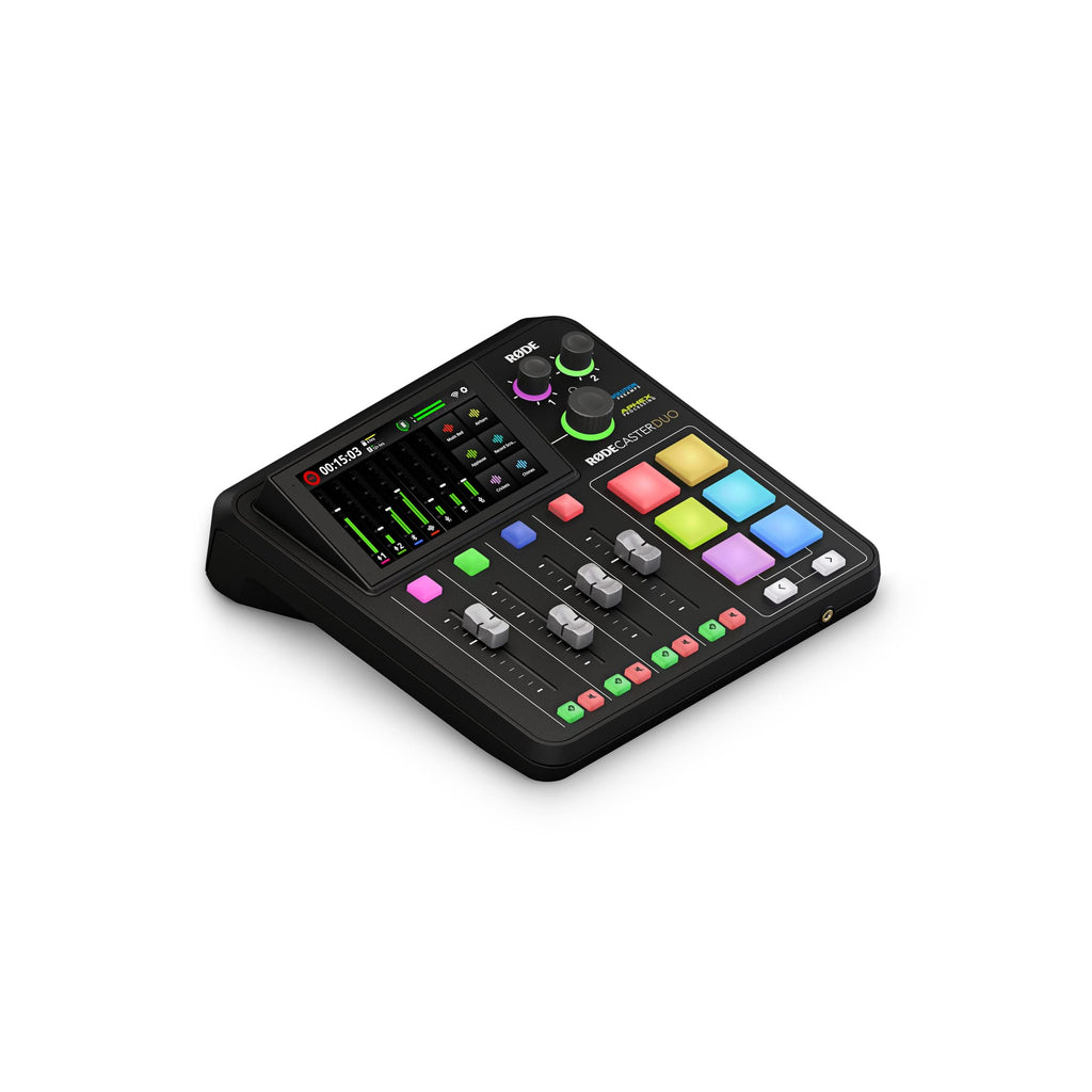 RØDE RØDECaster Duo All-in-One Production Solution for Podcasting, Streaming, Music Production and Content Creation