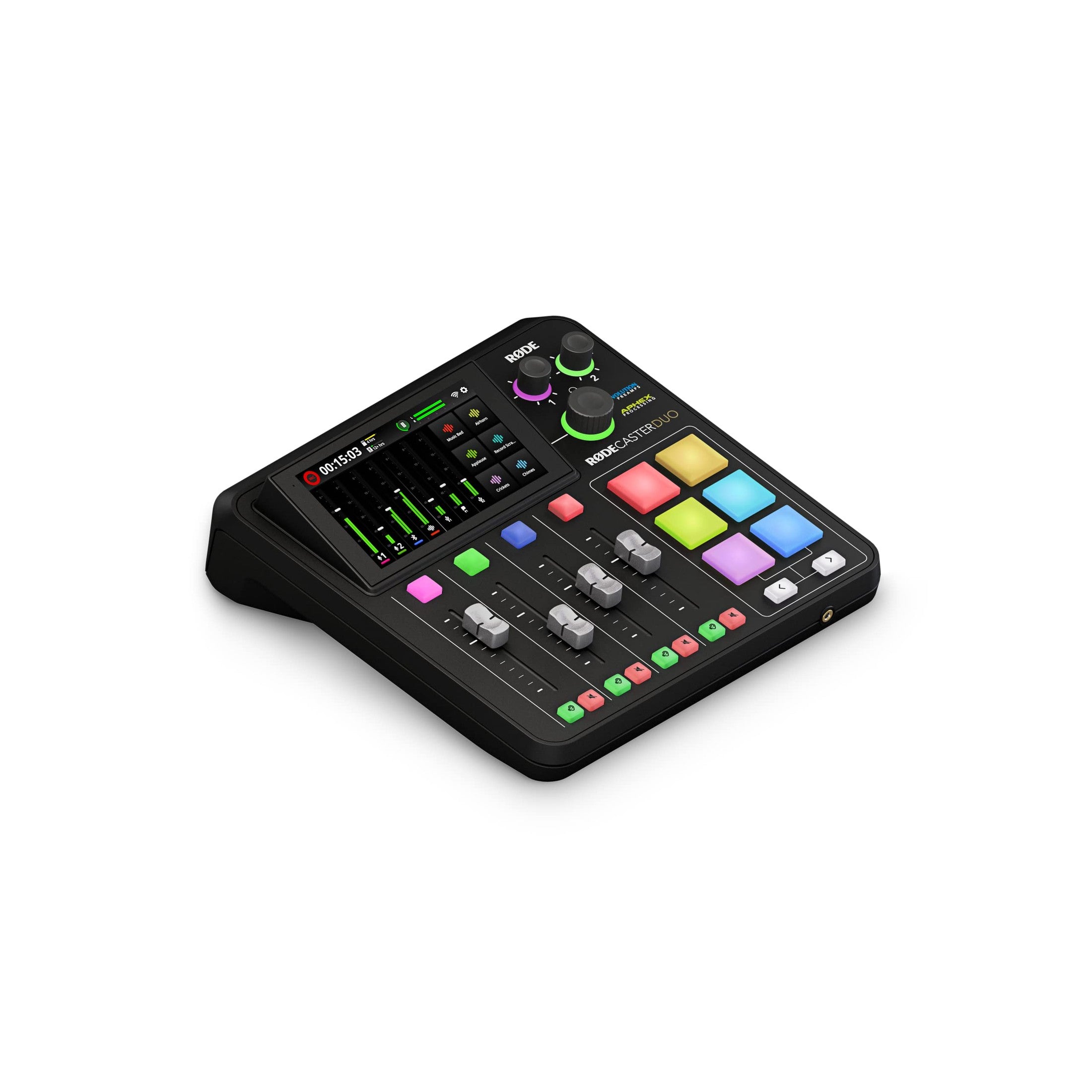 RØDE RØDECaster Duo All-in-One Production Solution for Podcasting, Streaming, Music Production and Content Creation