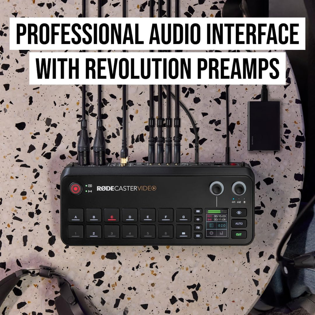 Rode Rodecaster Video and Audio