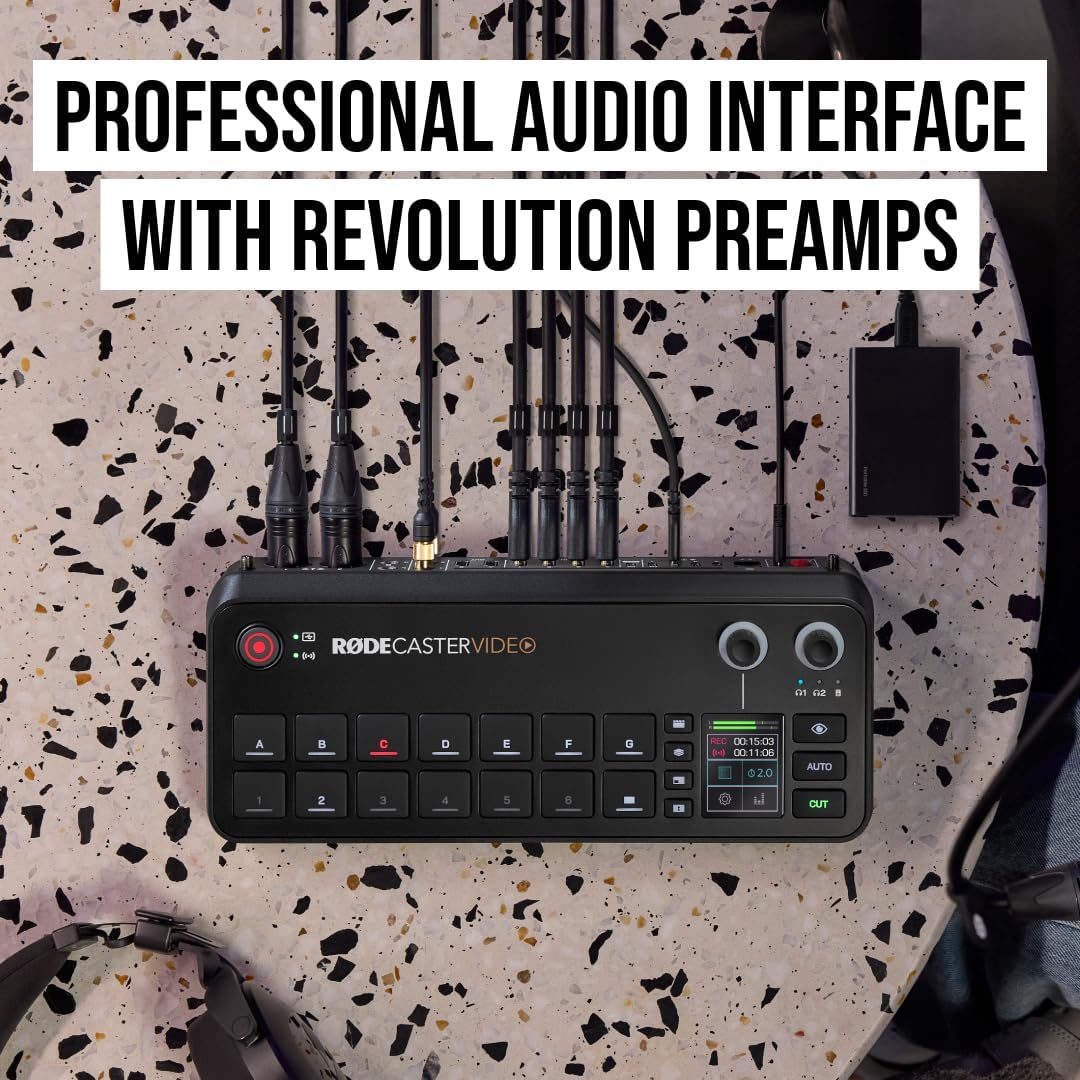 Rode Rodecaster Video and Audio