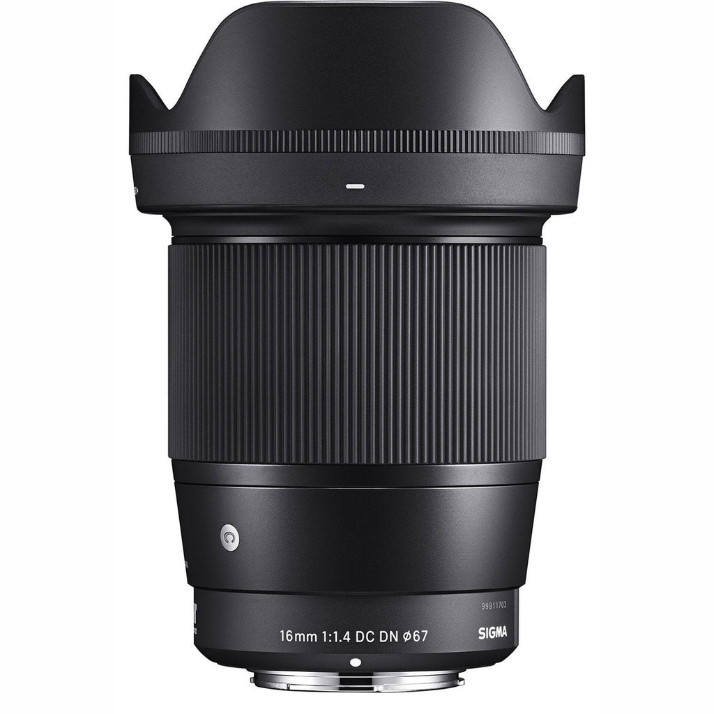 Sigma 16mm f1.4 DC DN Contemporary Lens for Sony E Black