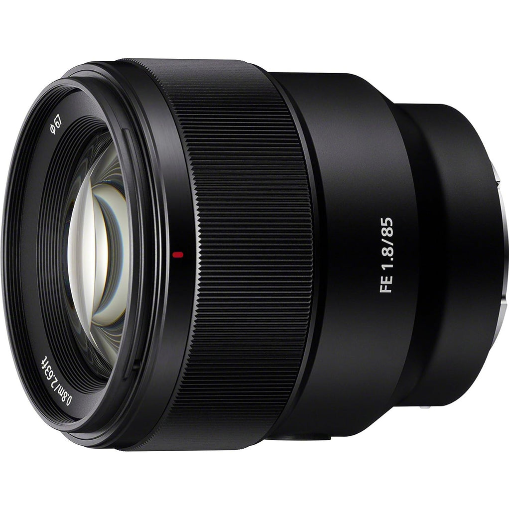 Sony Fe 85mm F1.8 Lens (SEL85F18/2), Black