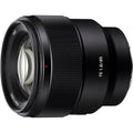 Sony Fe 85mm F1.8 Lens (SEL85F18/2), Black