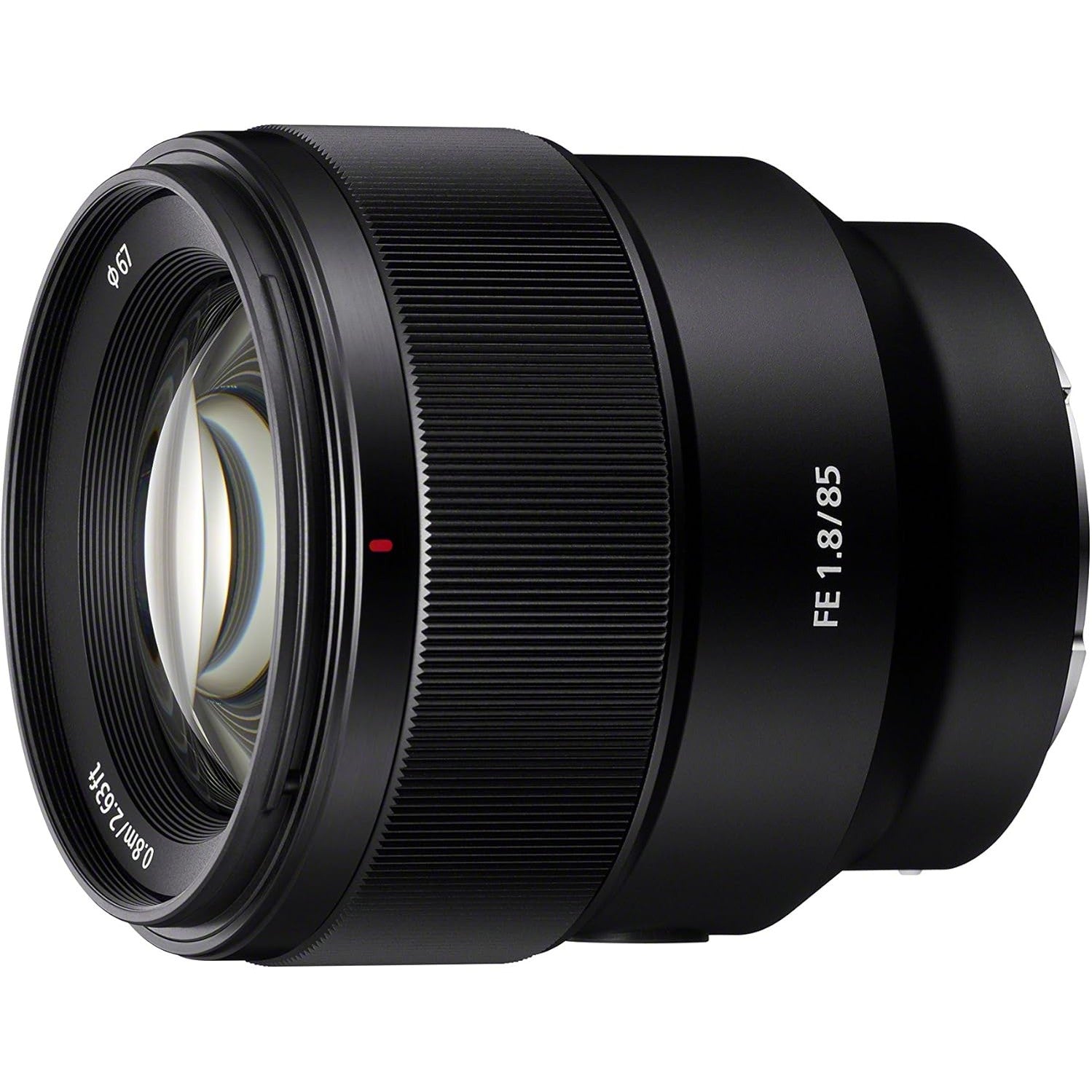 Sony Fe 85mm F1.8 Lens (SEL85F18/2), Black