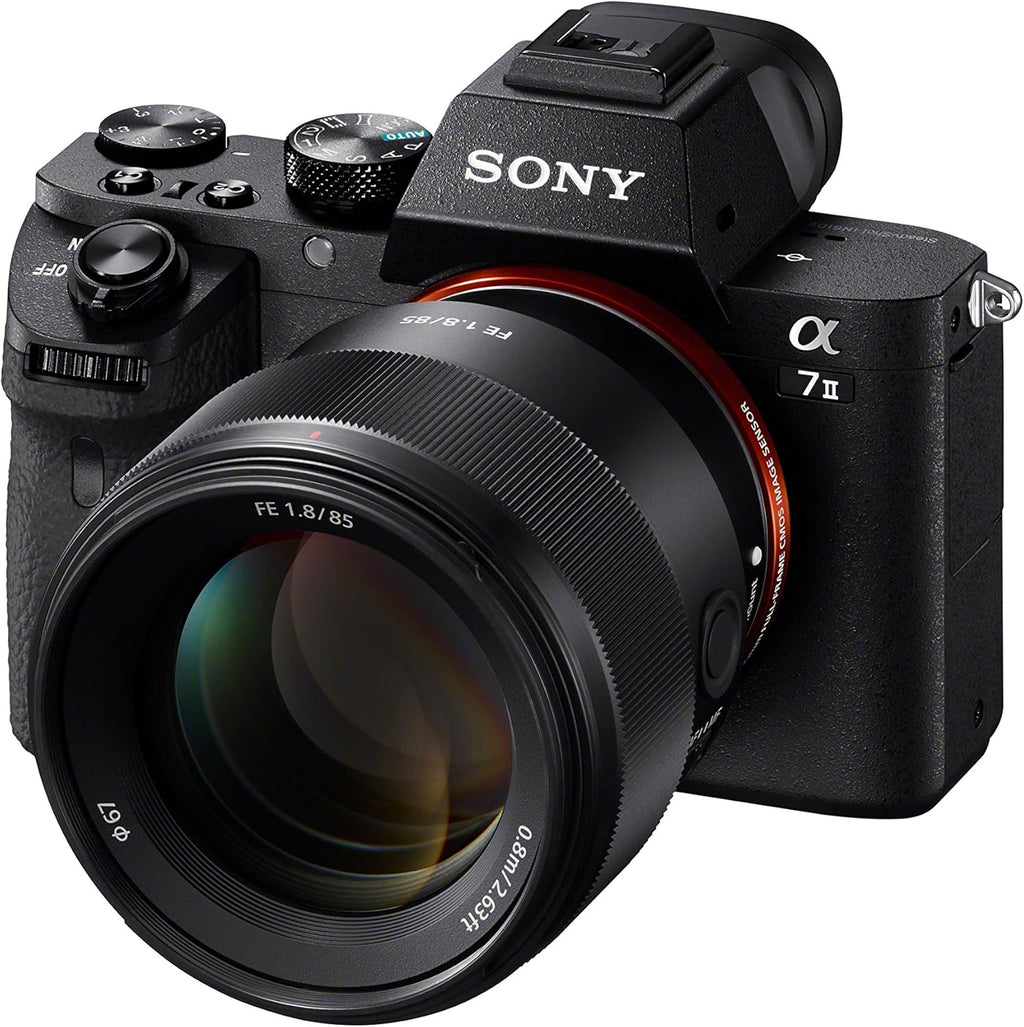 Sony Fe 85mm F1.8 Lens (SEL85F18/2), Black