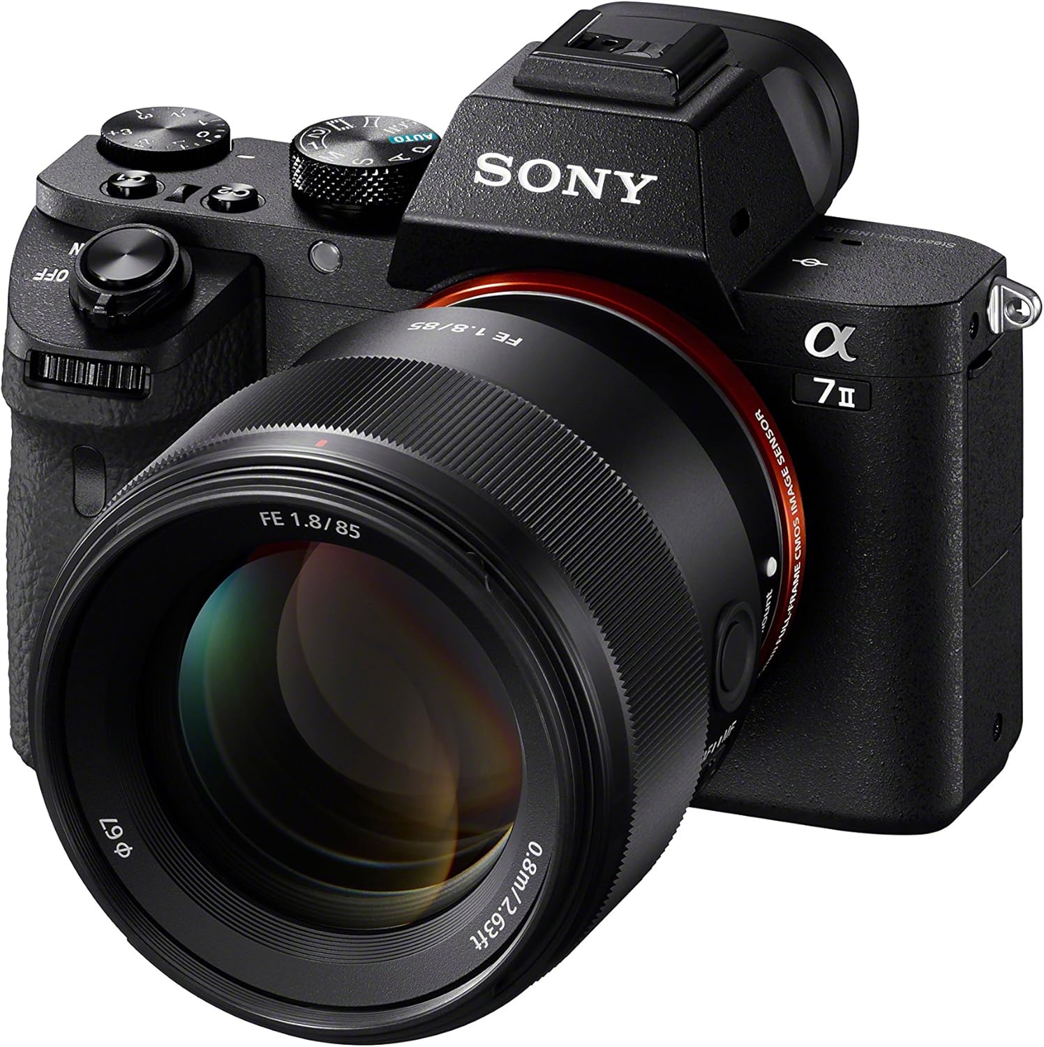 Sony Fe 85mm F1.8 Lens (SEL85F18/2), Black