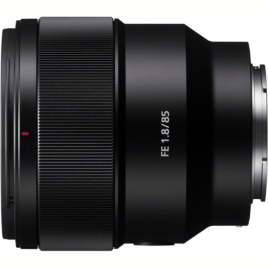 Sony Fe 85mm F1.8 Lens (SEL85F18/2), Black